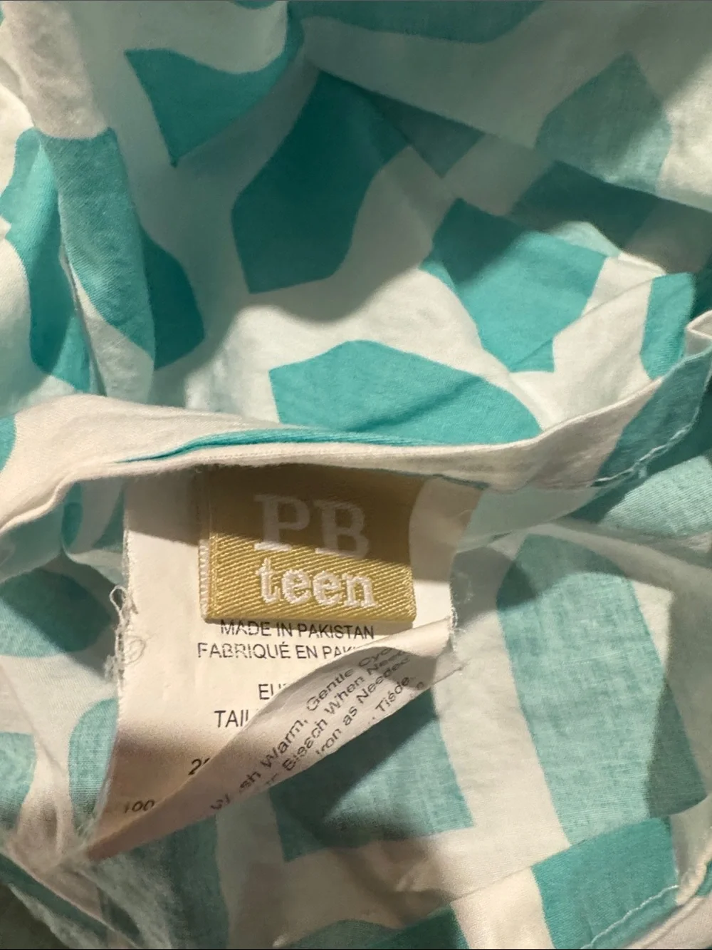 Pottery Barn Teen fresh geometric